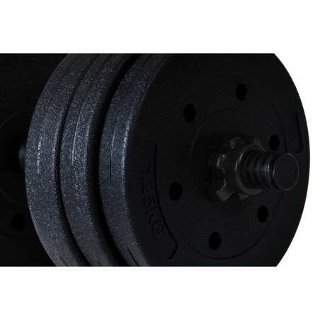 Zestaw hantli 2x10 kg Regulowane hantle 20 kg z funkcją sztangi funfit