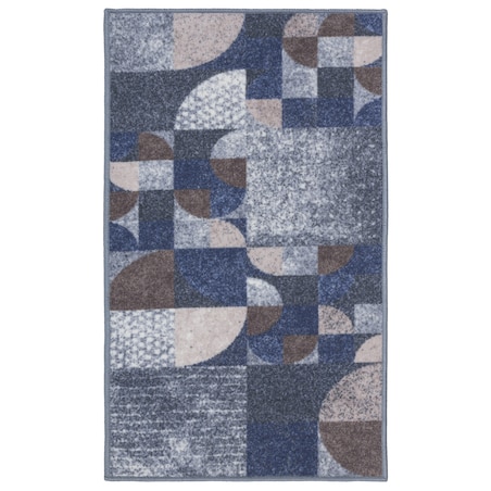 Chodnik Antypoślizgowy Vita 60x100 cm Abstrakcja Szary