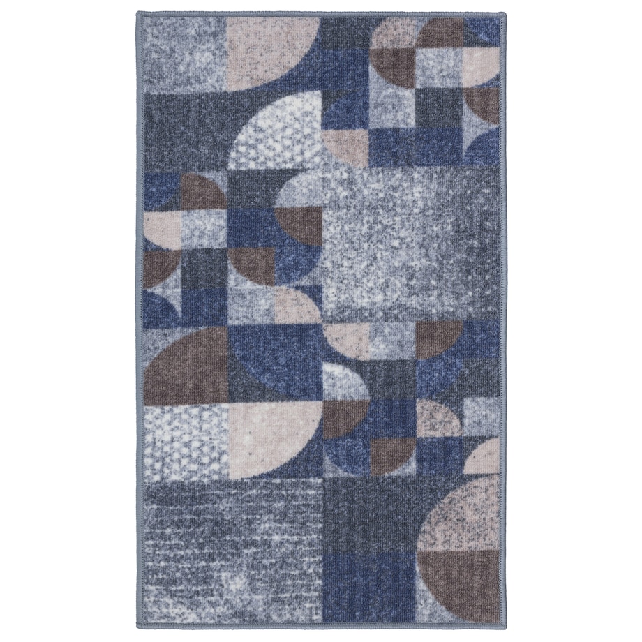 Chodnik Antypoślizgowy Vita 60x100 cm Abstrakcja Szary