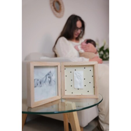 Podwójna ramka na odcisk i zdjęcie Petit Artichaut - Serca