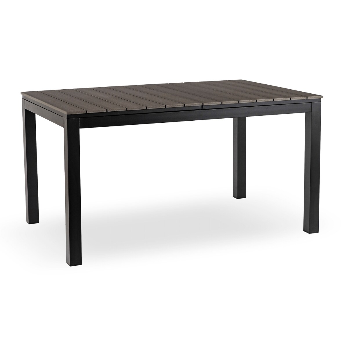 Zestaw Mebli Ogrodowych Na Taras Ogród Technorattan Czarny Popiel