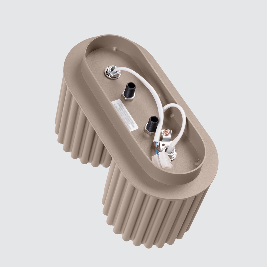 Plafon AURA 2 taupe GU10
