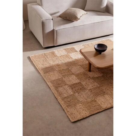 Dywan z juty, hand-made, 160x230 cm Olivarion