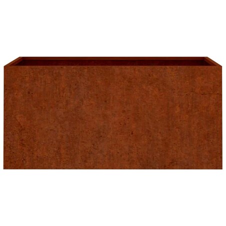 vidaXL Donica, 62x40x39 cm, stal kortenowska