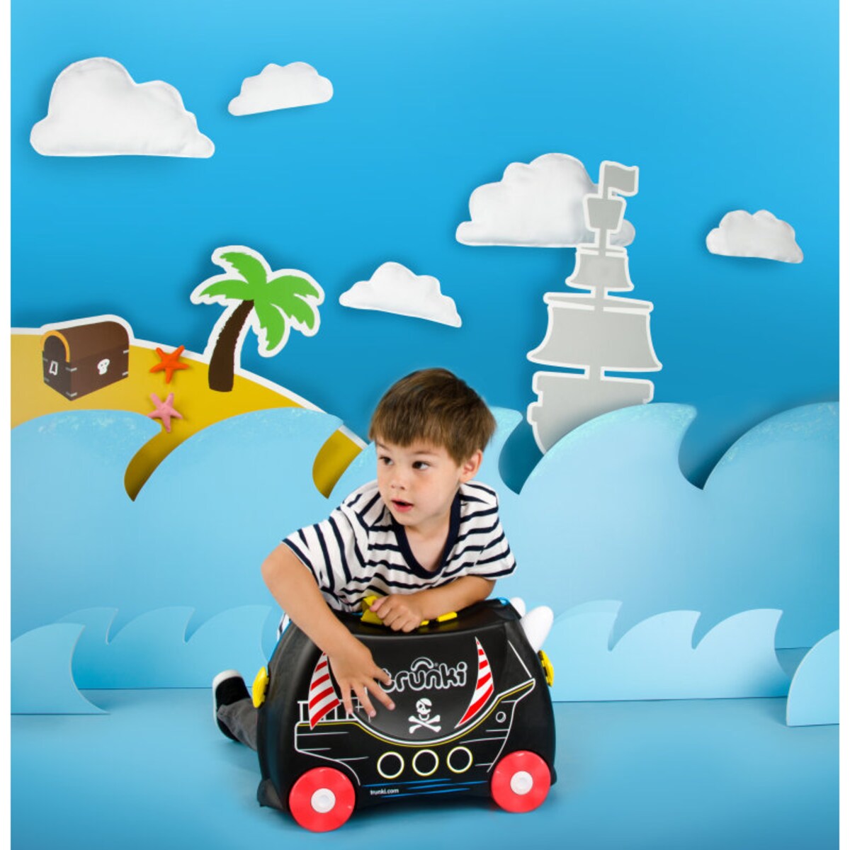 Jeżdżąca walizeczka Trunki - Pirat Pedro