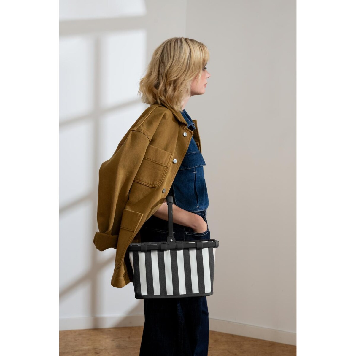 Koszyk CARRYBAG XS, summerstripes black