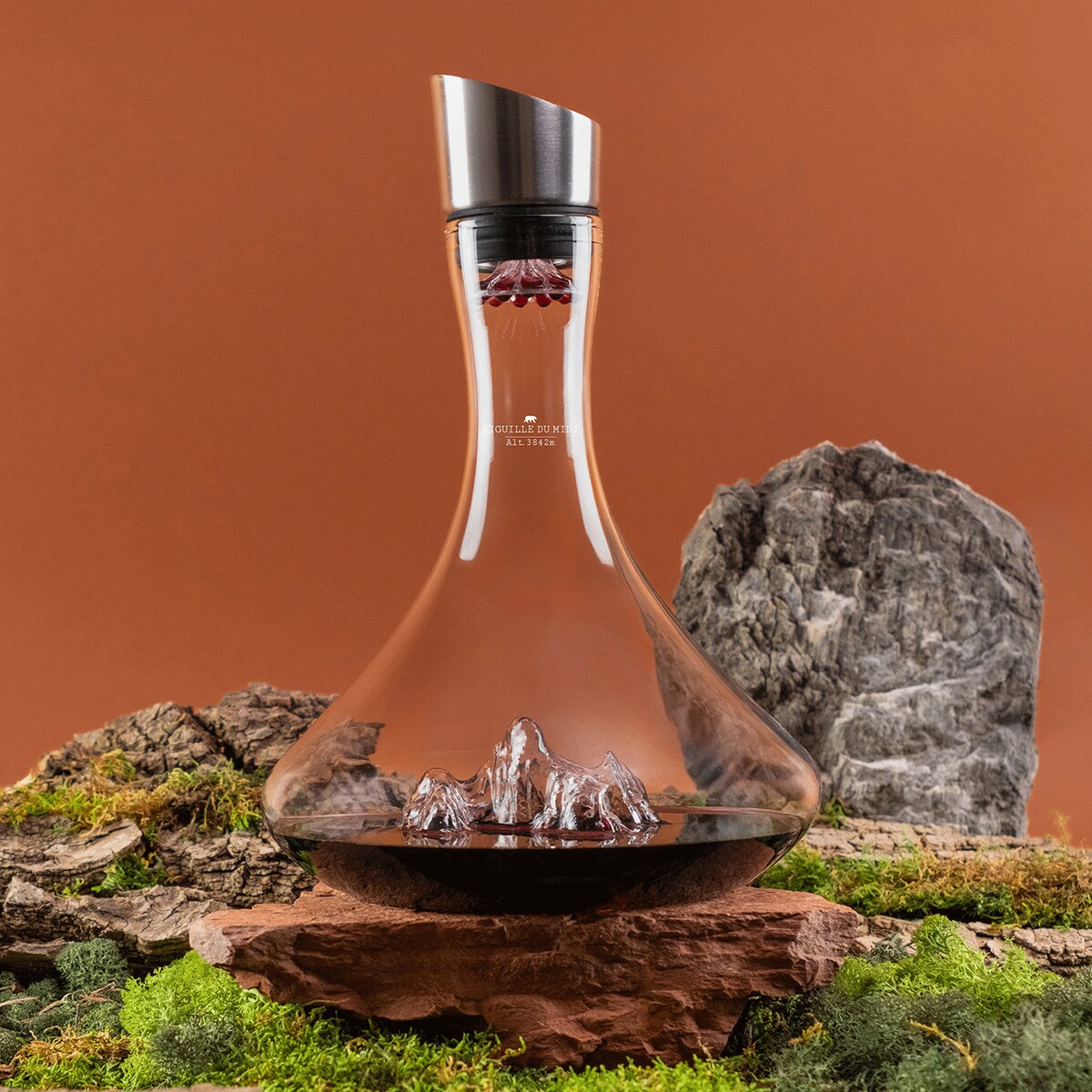Karafka do wina - Topographic - Aiguille du Midi