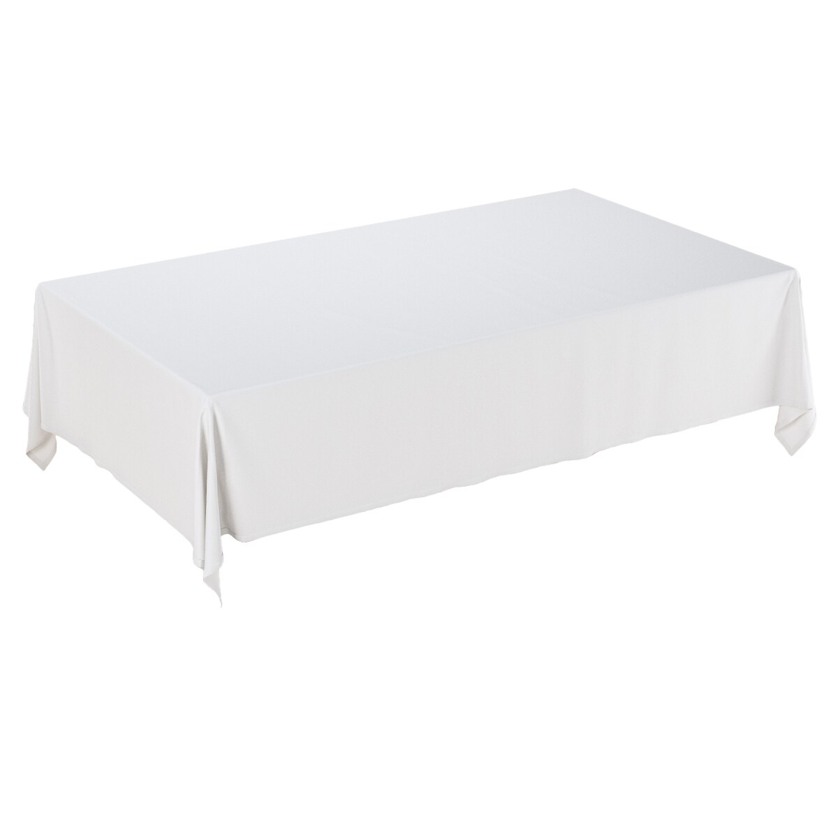 Obrus prostokątny 100 x 100 cm biały
