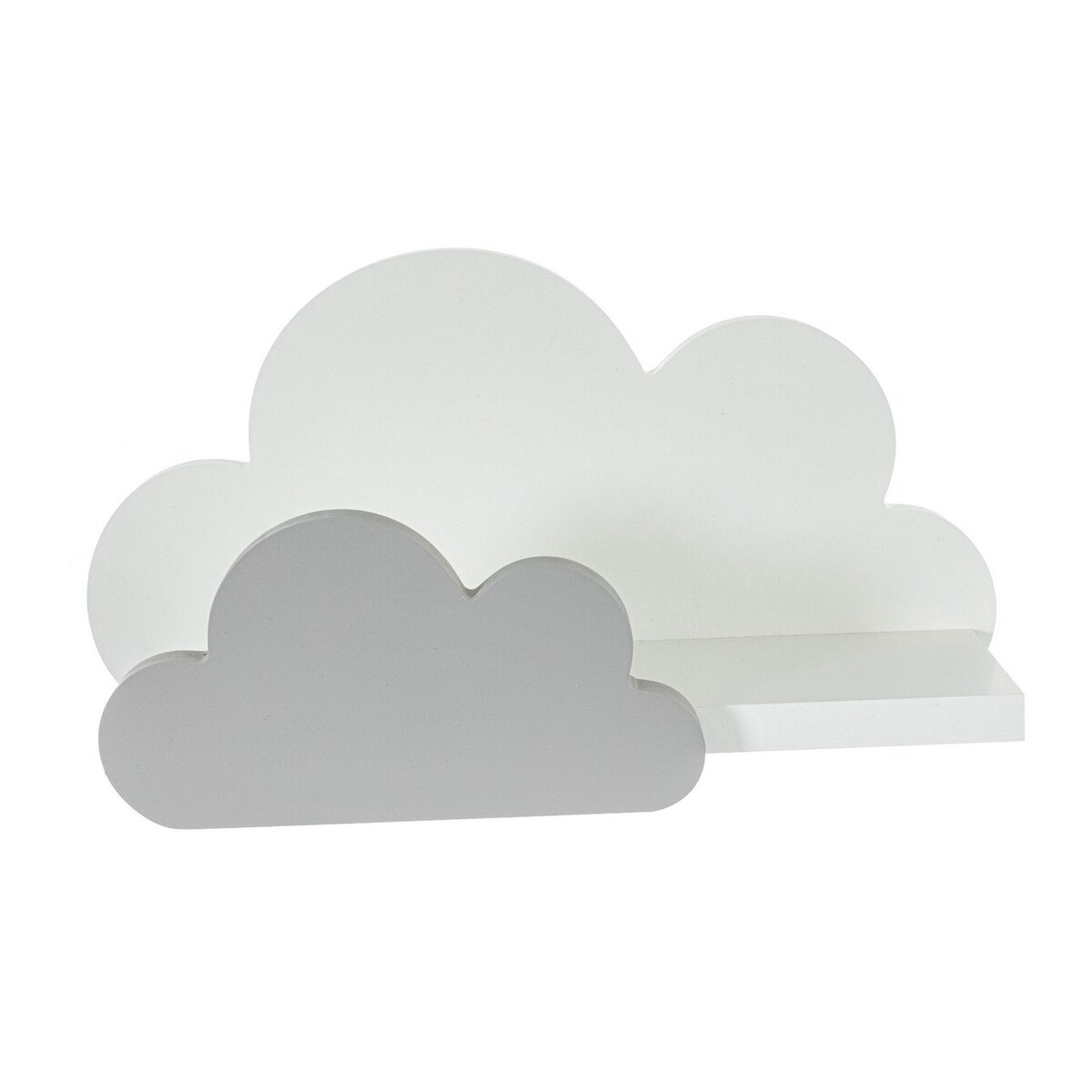 Półka Clouds Premium 38x16x19cm grey, 38 x 16 x 19 cm