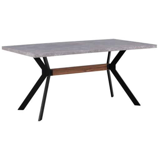 Stół do jadalni 160 x 90 cm efekt betonu BENSON