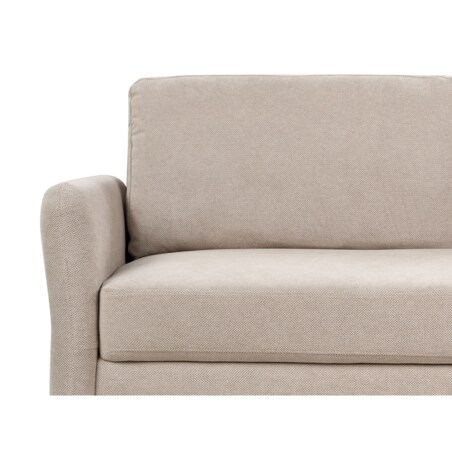 Sofa 3-osobowa z pojemnikiem beżowoszara MARE