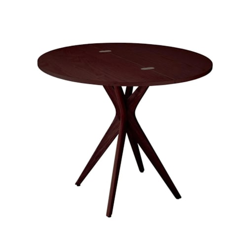 Stół półokrągły CUTTI 90x90 rozkładany orzech