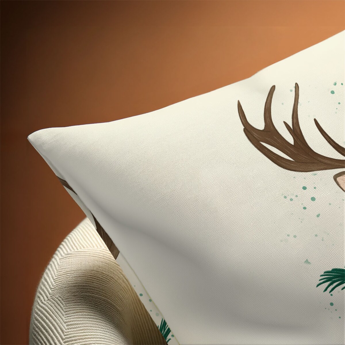 Poduszka świąteczna - Jeleń 40x60 cm