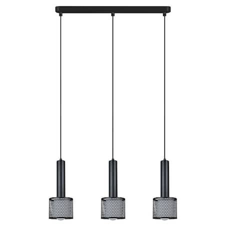 Lampa wisząca Light Prestige Amo czarny 3 x E27 1 szt.