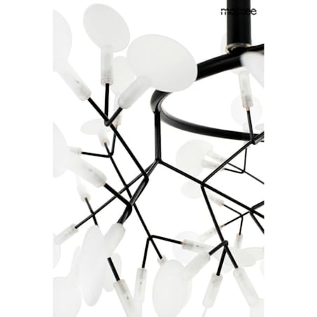 Wisząca lampa Flora MSE010100251 LED 64,8W nad stół czarna