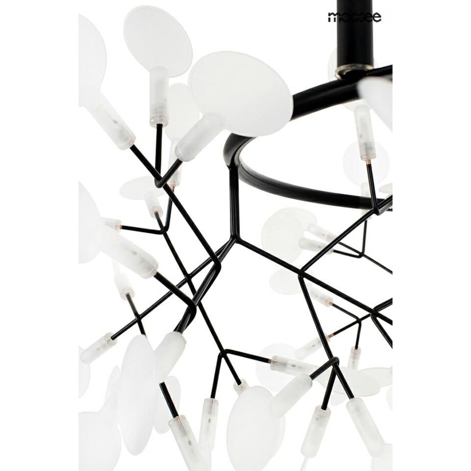 Wisząca lampa Flora MSE010100251 LED 64,8W nad stół czarna