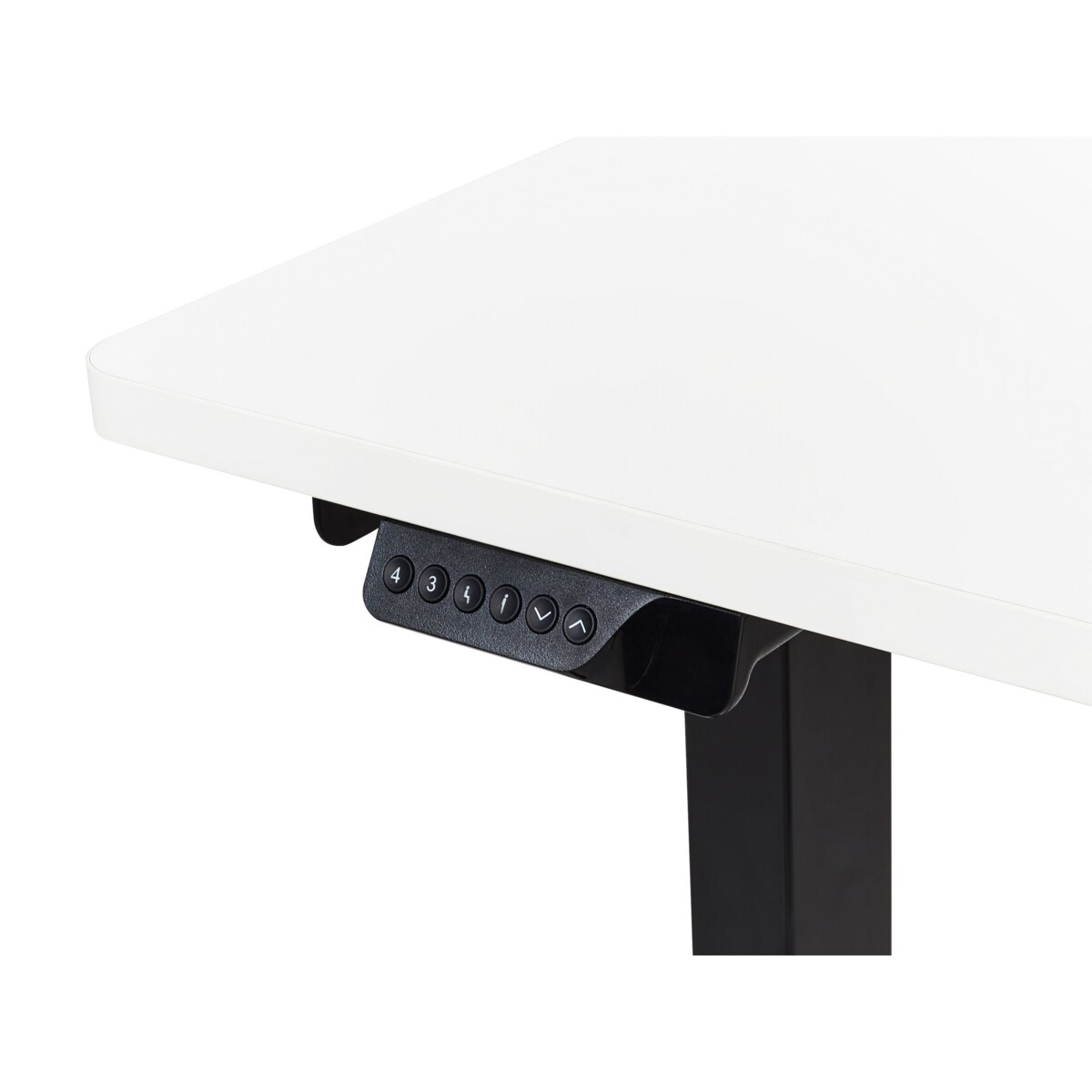 Biurko regulowane Elektryczny Prawostronny Biały DESTINES