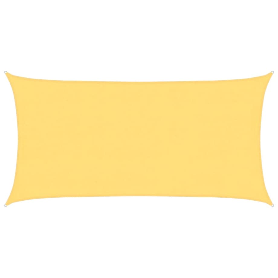 vidaXL Żagiel przeciwsłoneczny, 160 g/m², beżowy, 4x7 m, HDPE