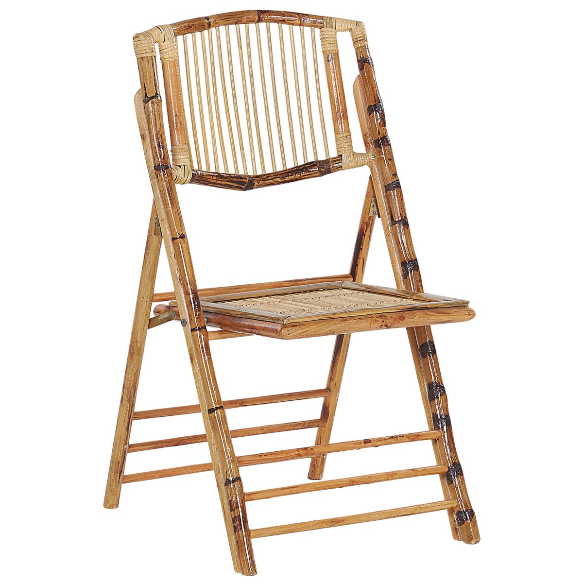 Krzesło do jadalni Zestaw 4 Brązowy TRENTOR