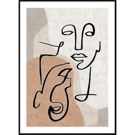 Poster Story, Plakat, Obraz - Linearni Oni, wymiary 42 x 60 cm