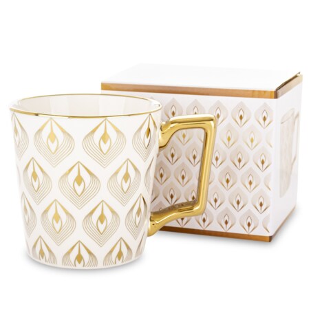 Kubek porcelanowy 310 ml 9,5x13x9,5 cm LUCCIOLE