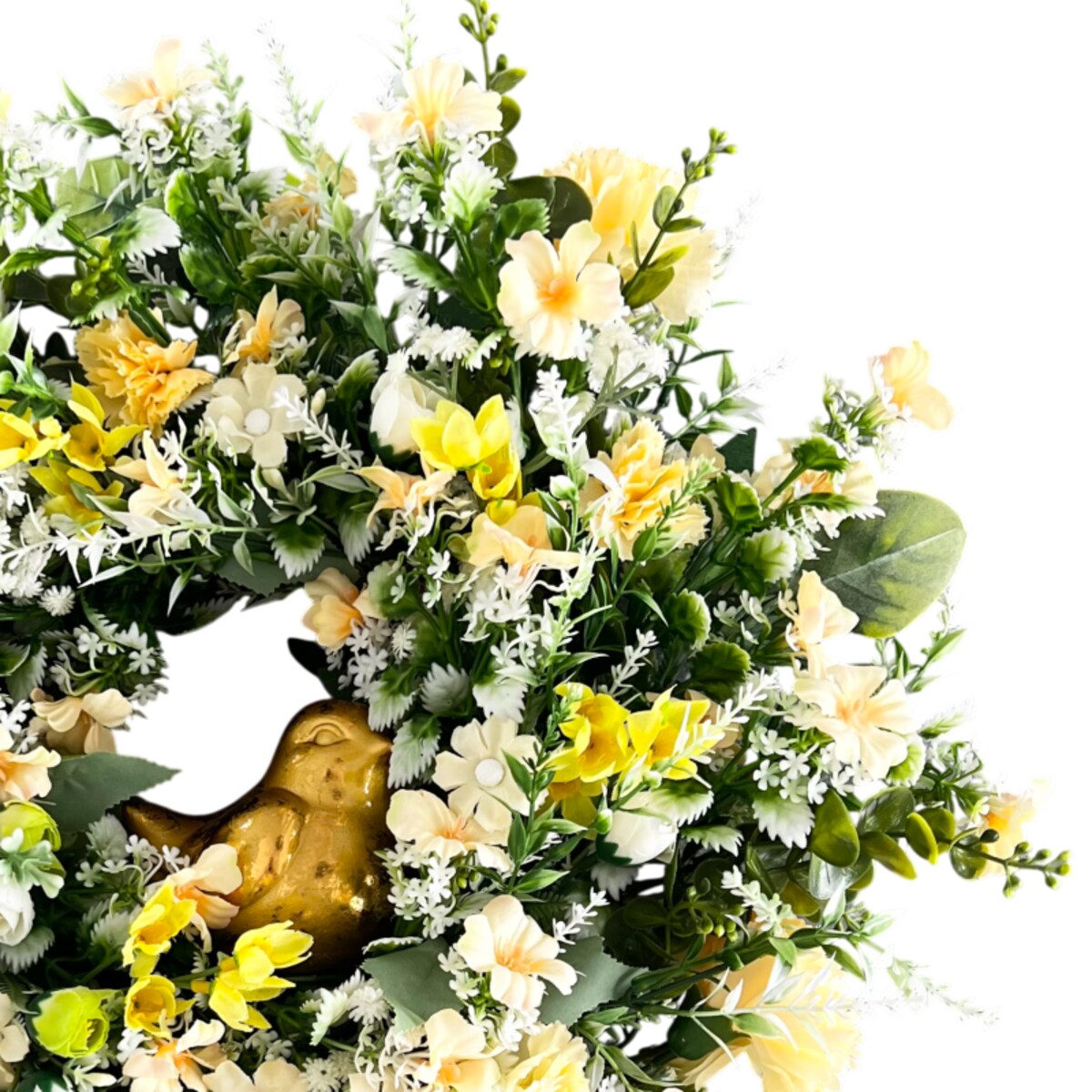 Wiosenny wianek stroik wielkanocny ERIN 50 cm