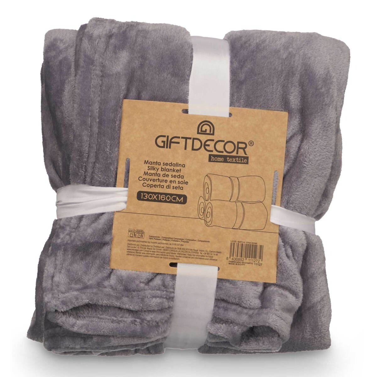 Koc pluszowy 130 x 160 cm