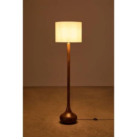 Lampa podłogowa z drewna mango Adelaide 160 cm
