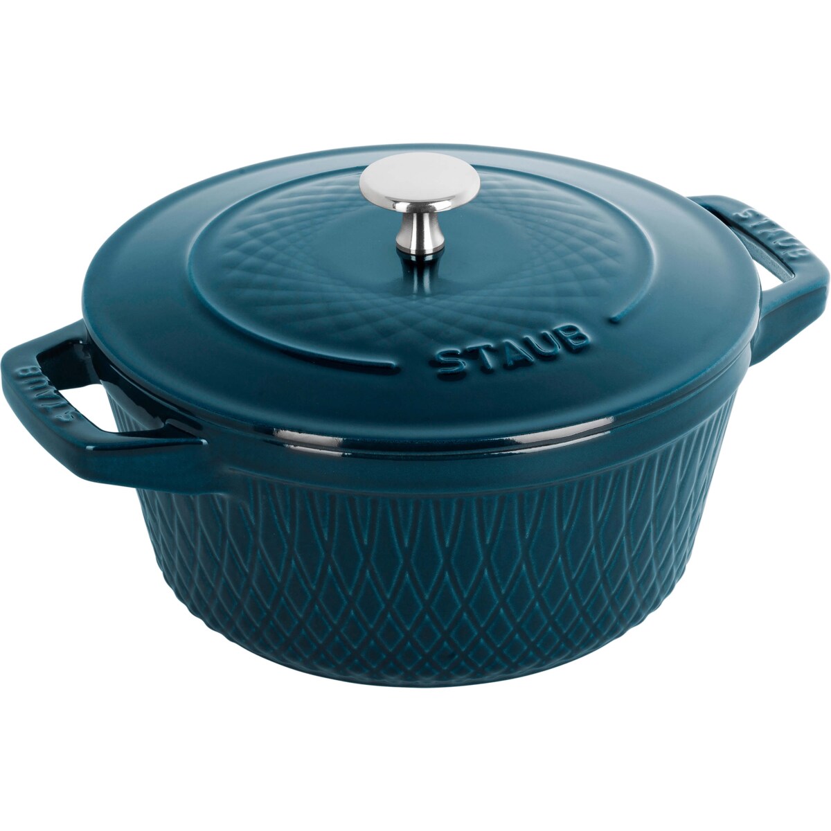 Garnek żeliwny okrągły Staub - 4 ltr, Morski