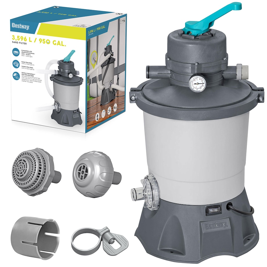 Pompa piaskowa do basenu filtr do basenów 3596 l/h Bestway