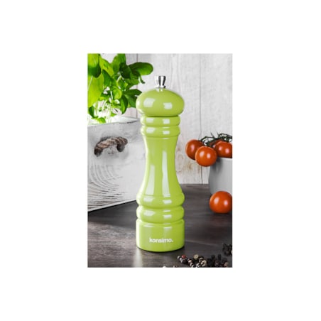 Konsimo MILOS Zestaw młynków 18 cm, 2 szt. zielony, zielony