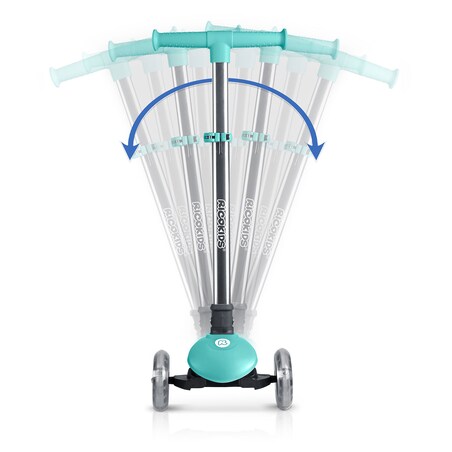 Hulajnoga trójkołowa dla dzieci Ricokids Glow balansowa świecąca w ciemności 765700