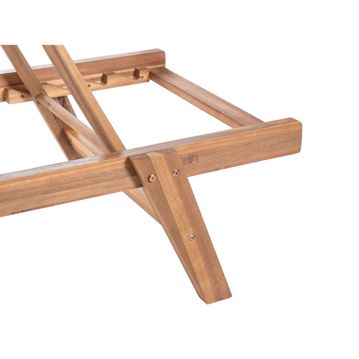 Leżak Drewno akacjowe Beżowy PROSSEDI