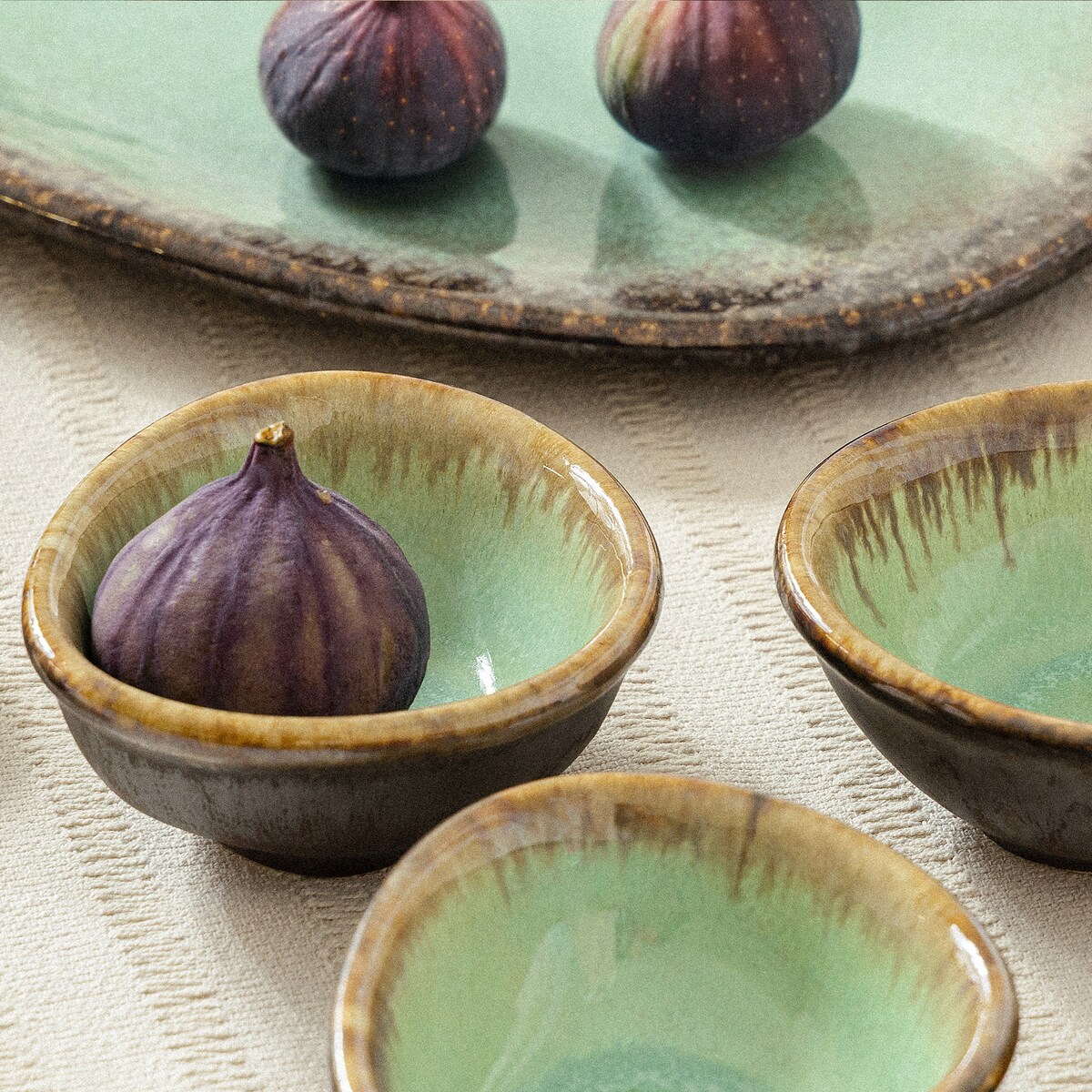 Konsimo PRIMA Miseczka na dip 6 szt., szałwiowy