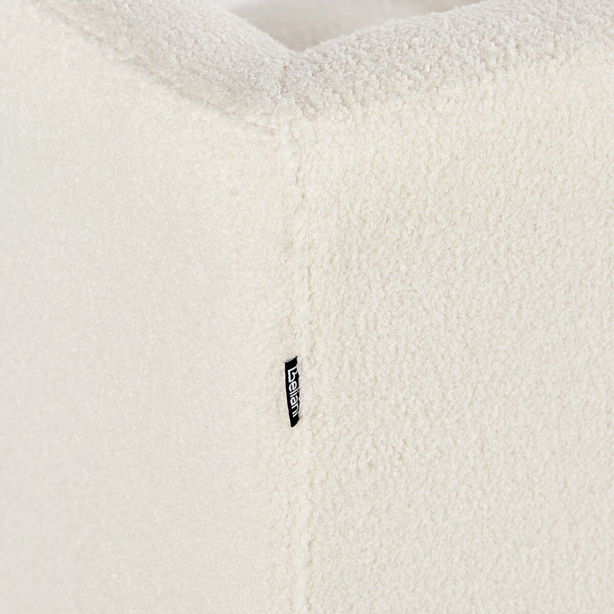 Sofa dla 3 osób BYSKE Boucle Złamana biel