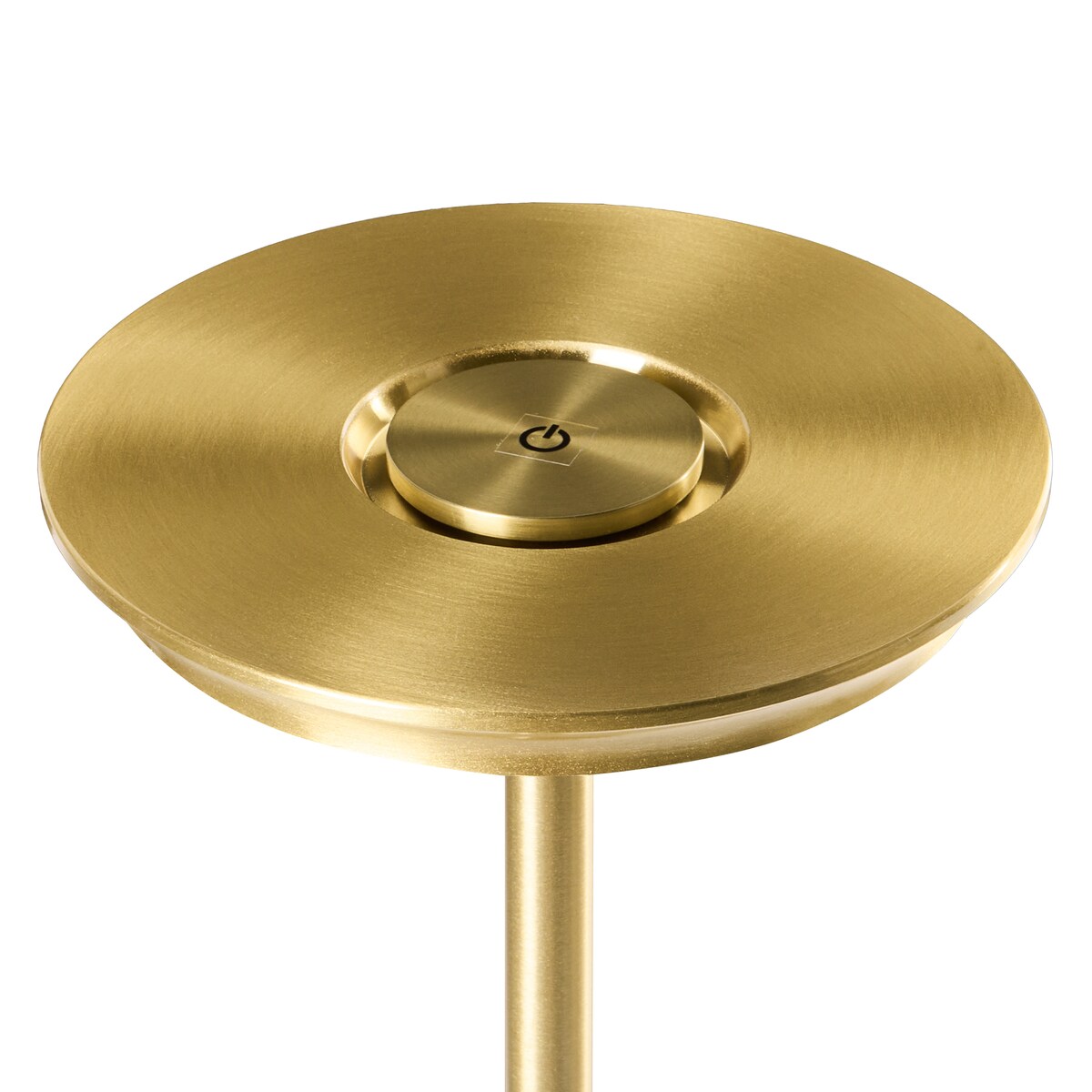 Bezprzewodowa lampa stołowa LED MAGO Ze ściemniaczem Metal Złoty