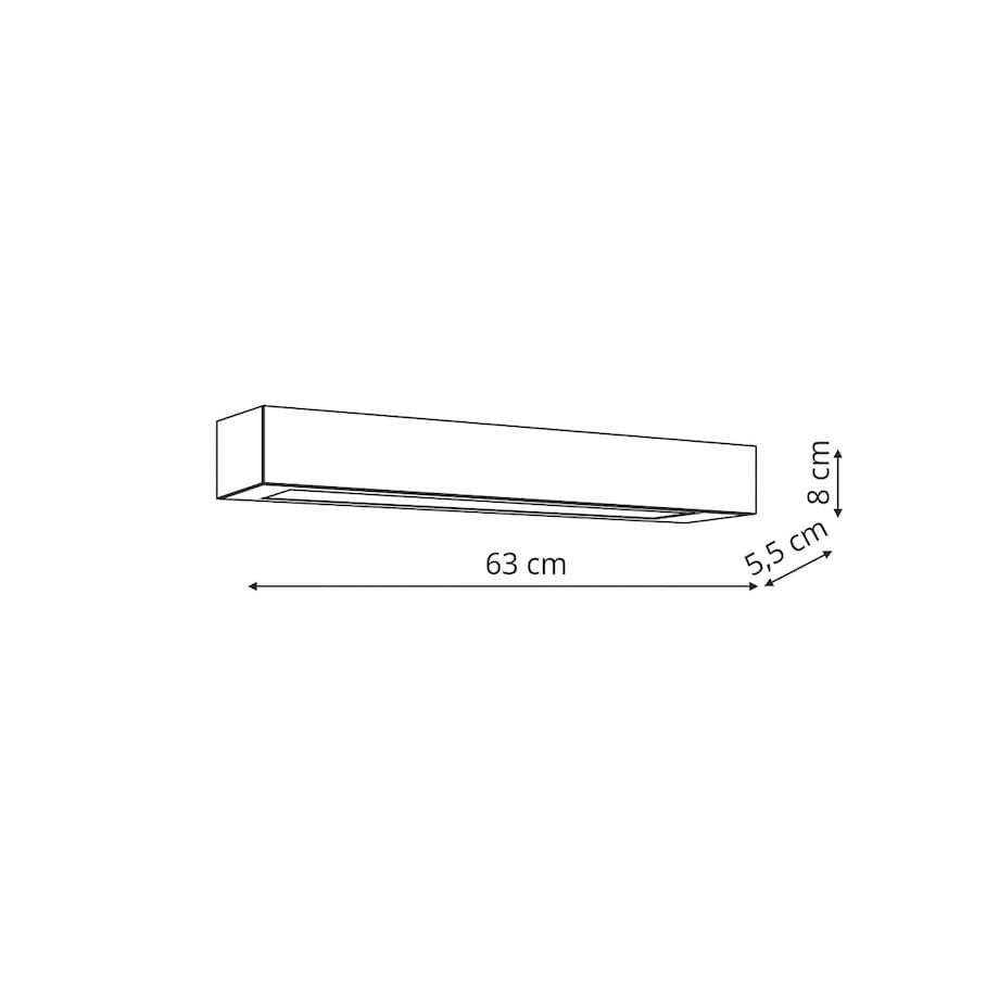 Kinkiet Light Prestige Ibros biały LED CCT 3000K/4000K/6000K (regulowana) 1 szt.