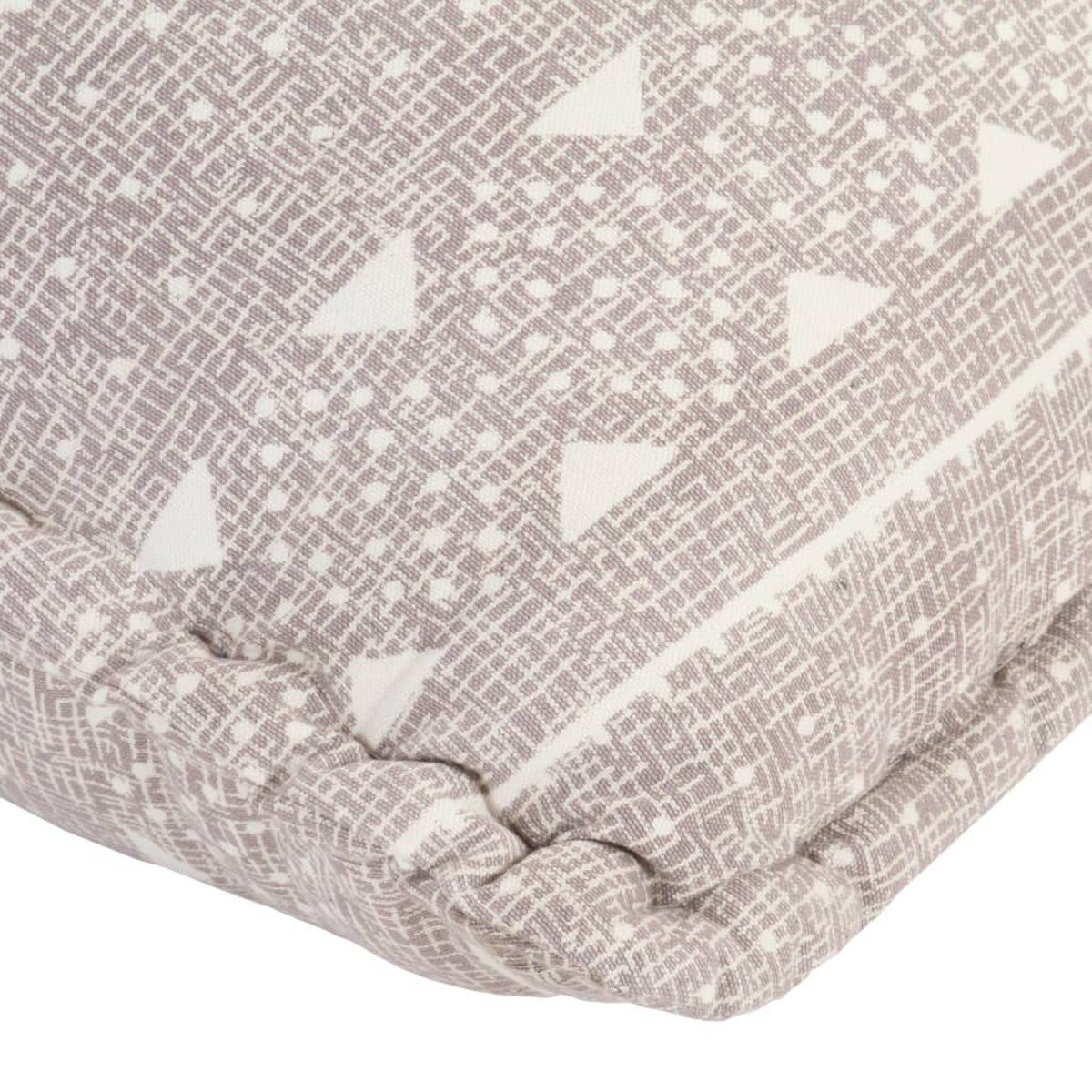 vidaXL Worek sako, tkanina, jasnobrązowy patchwork