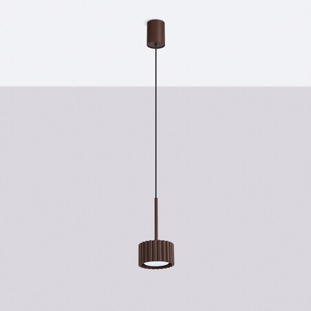 Lampa wisząca AURA 1 brązowa Gx53