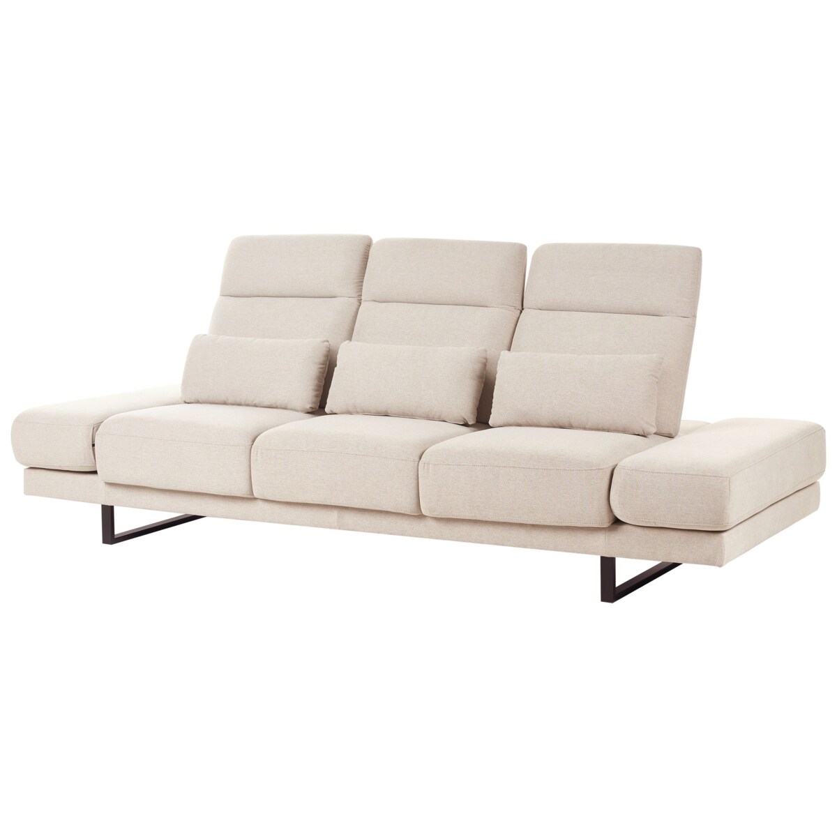 Sofa 3-osobowa beżowa IKAST