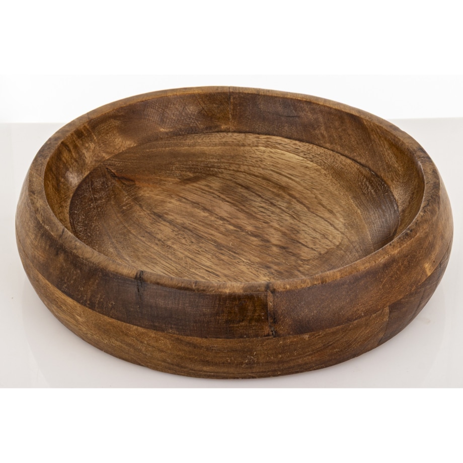 Misa dekoracyjna drewniana 6,5x26x26 cm DEKOR-4 płaska