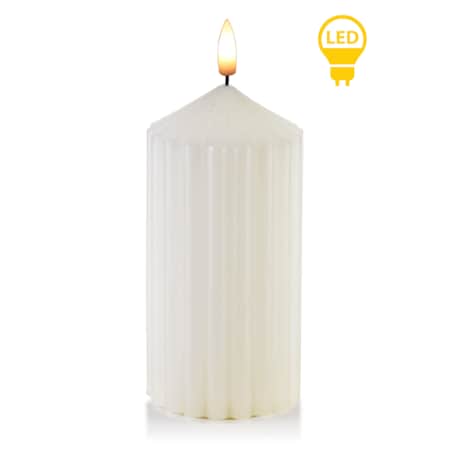 IDALIA Świeca LED 7x7xh19cm