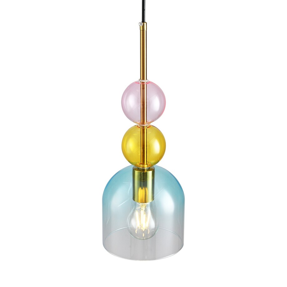 Lampa wisząca PASTELLO BLUE kolorowa 15 cm