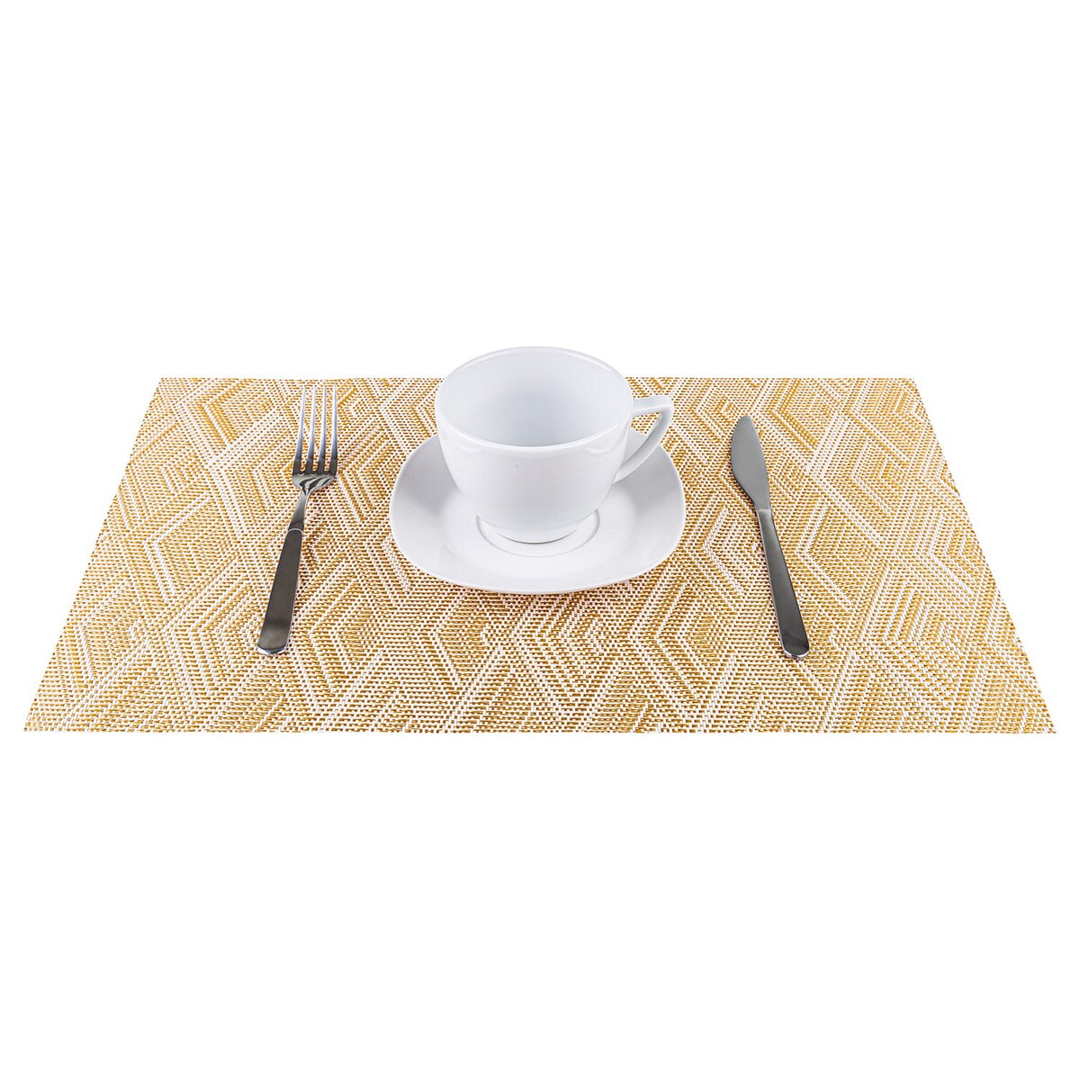 Złota Podkładka mata na Stół pod Talerze 30 x 45 Bacardino Kuchenna Ochronna