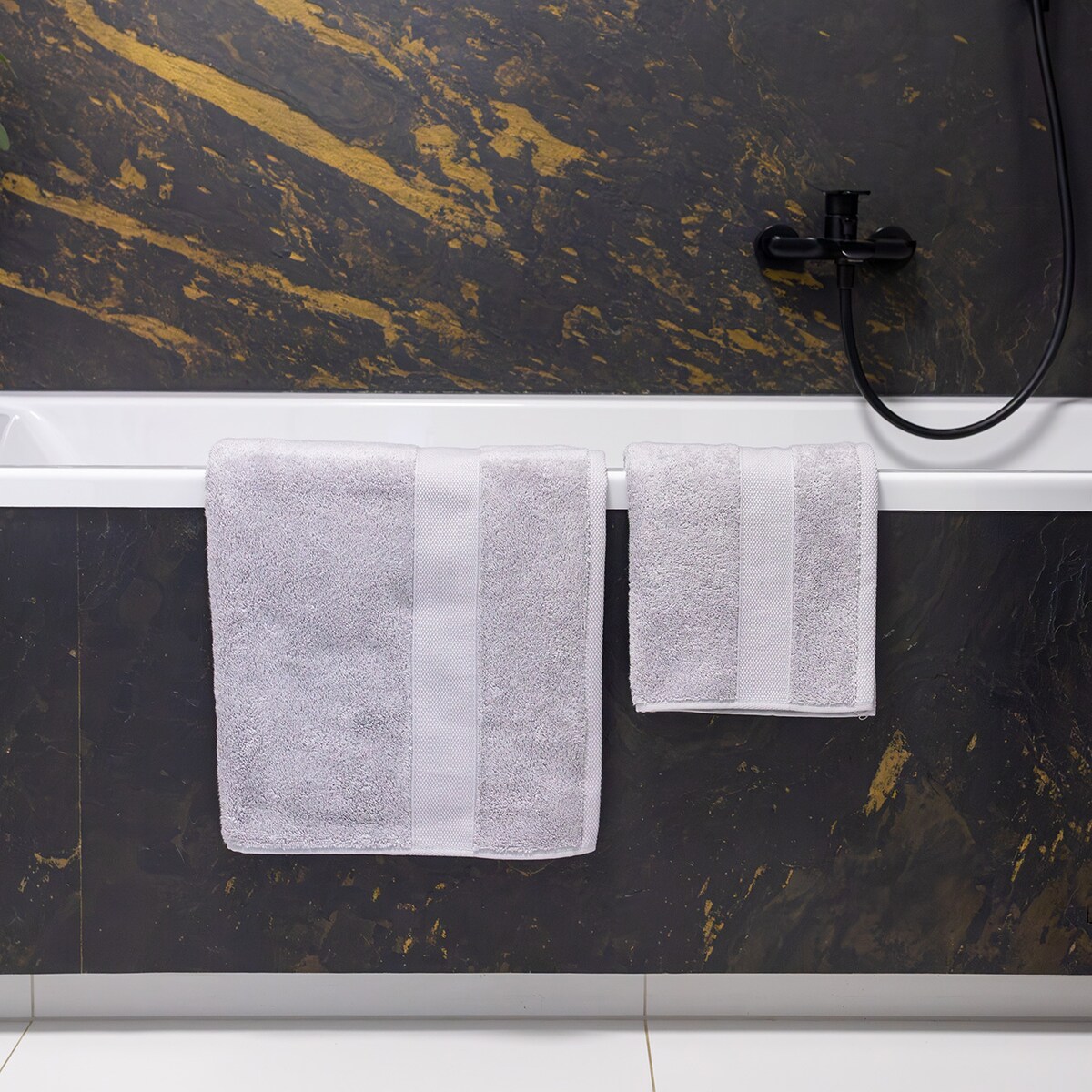 Ręcznik Cairo 70x140cm gray, 70 x 140 cm