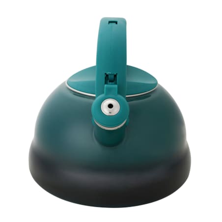 Czajnik Emaliowany Retro 2.2L Zielony Z Gwizdkiem Indukcja Gaz