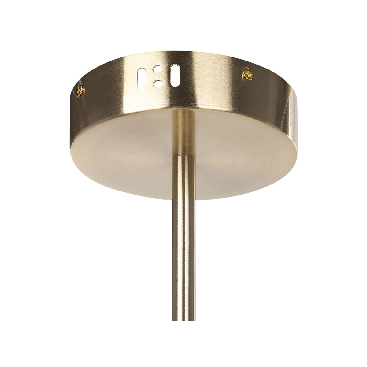 Lampa wisząca 4 - punktowa metalowa złota BANDON