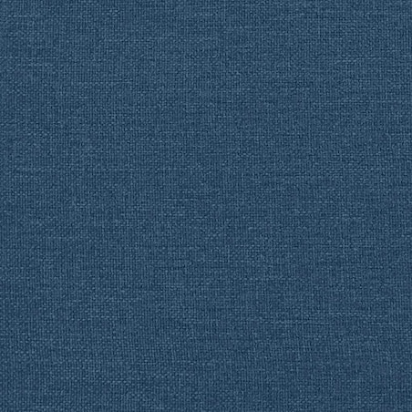 vidaXL Sofa Chesterfield, trzyosobowa, niebieska, obita tkaniną