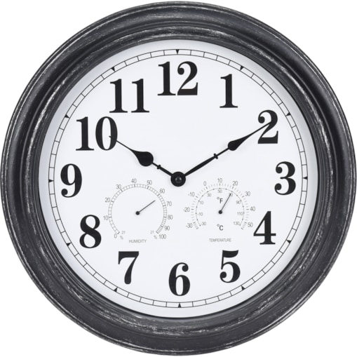 Zegar ścienny, styl loftowy, Ø 40 cm