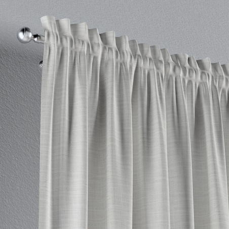 Zasłona na kanale z grzywką 1 szt. 130x245 ecru